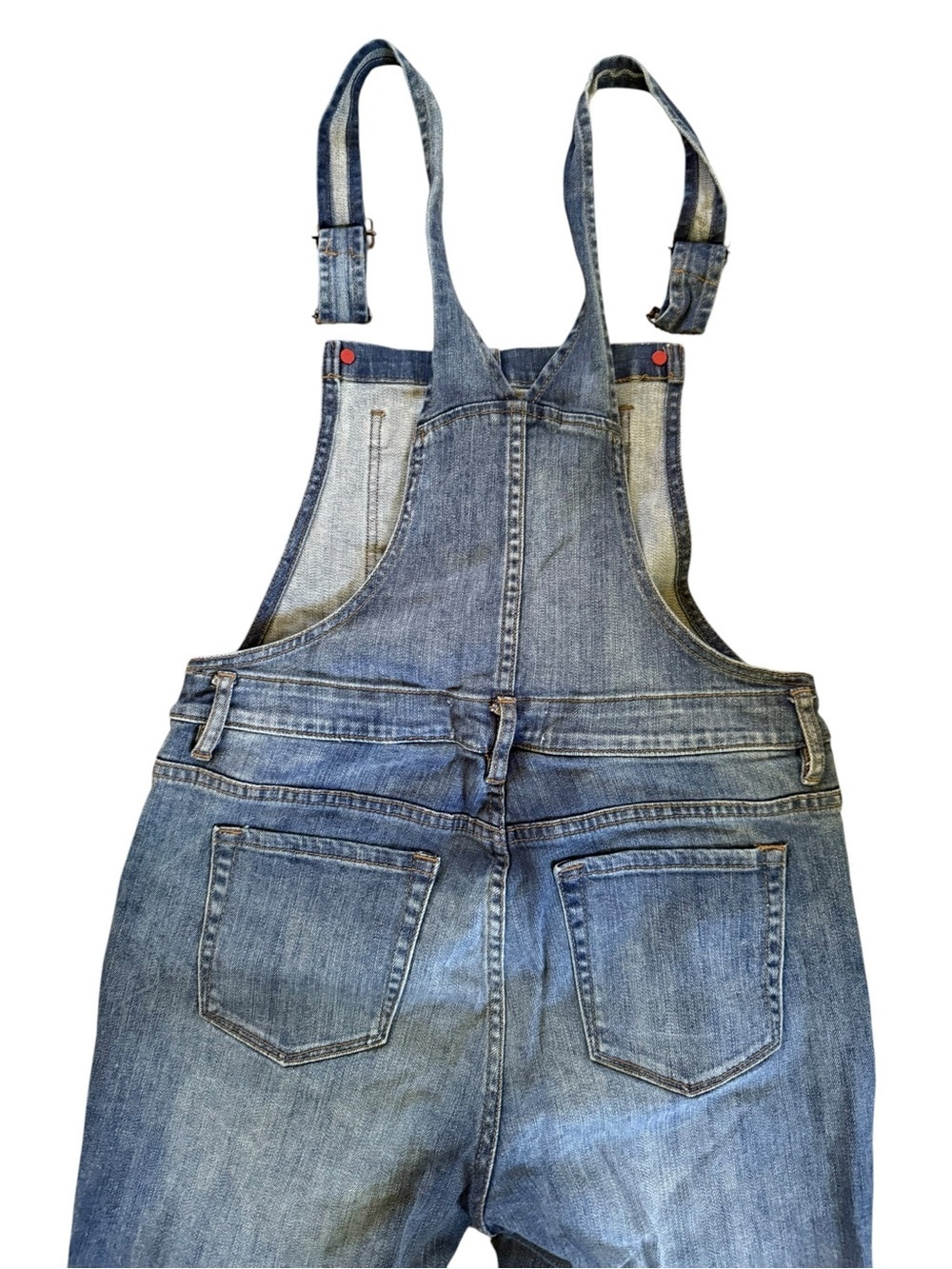 Women’s Bullhead Denim Co. Classic Denim Overalls EUC Size Small - Picture 7 of 10